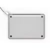 Kabelschloss Compulocks MBA11BRW – Schlüsselschloss, Aluminiumgehäuse, Edelstahlkabel, Silber