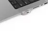 Compulocks Ledge Lock Adapter für MacBook Pro 16 Zoll M1 M2 M3 Silber