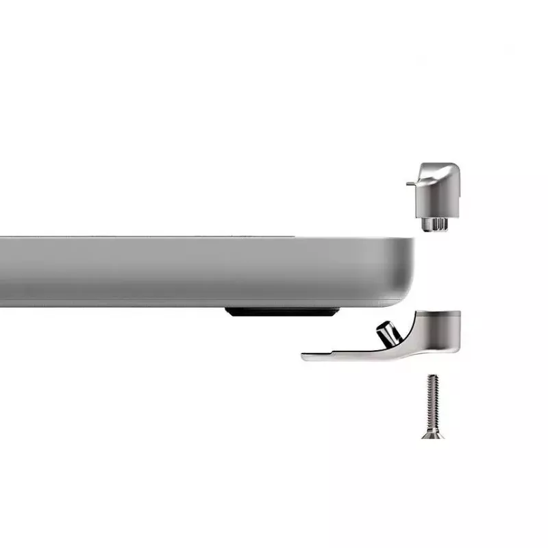 Compulocks Ledge Lock Adapter für MacBook Pro 16 Zoll M1 M2 M3 Silber