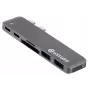 eSTUFF ES84122-Grau Schnittstellen-Hub USB 3.2 Gen 1 (3.1 Gen 1) Typ-C 5000 Mbit/s