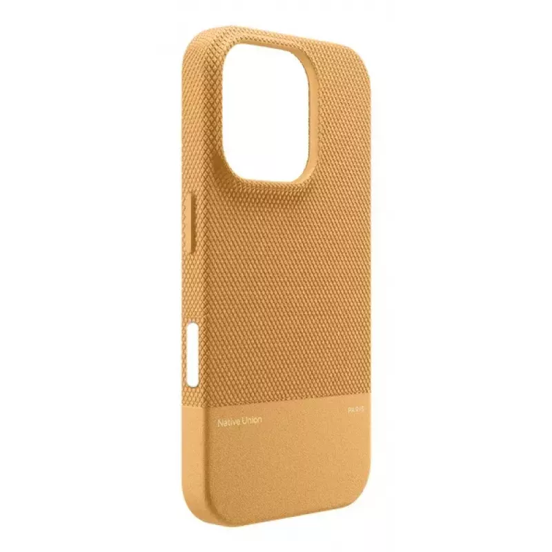 Cover Native Union (Re)Classic Hülle für iPhone 16 Monochromatisches Ocker