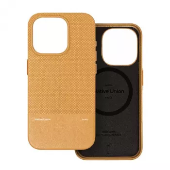 Cover Native Union (Re)Classic Case für iPhone 16 Pro Monochromatic Ochre