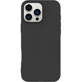Cover eSTUFF ES67101 für iPhone 16 Pro 6,3 Zoll Schwarz