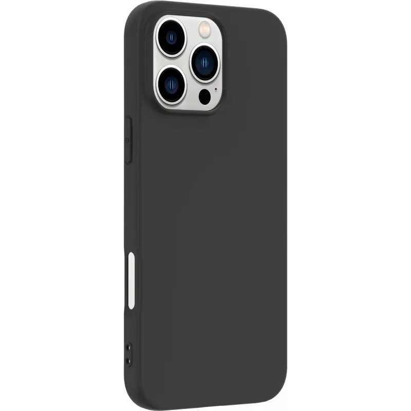 Cover eSTUFF ES67101 für iPhone 16 Pro 6,3 Zoll Schwarz