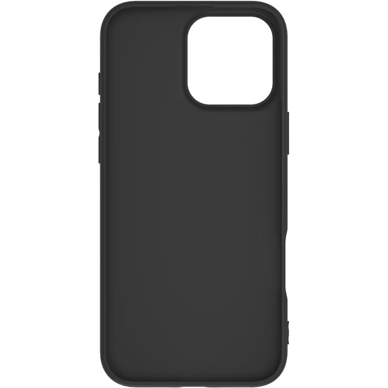 Cover eSTUFF ES67101 für iPhone 16 Pro 6,3 Zoll Schwarz