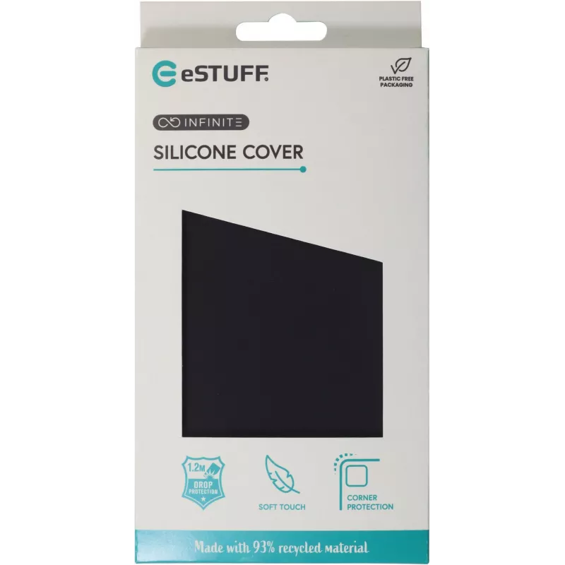 eSTUFF ES67 Handyhülle 15,5 cm (6,1 Zoll) Cover Schwarz