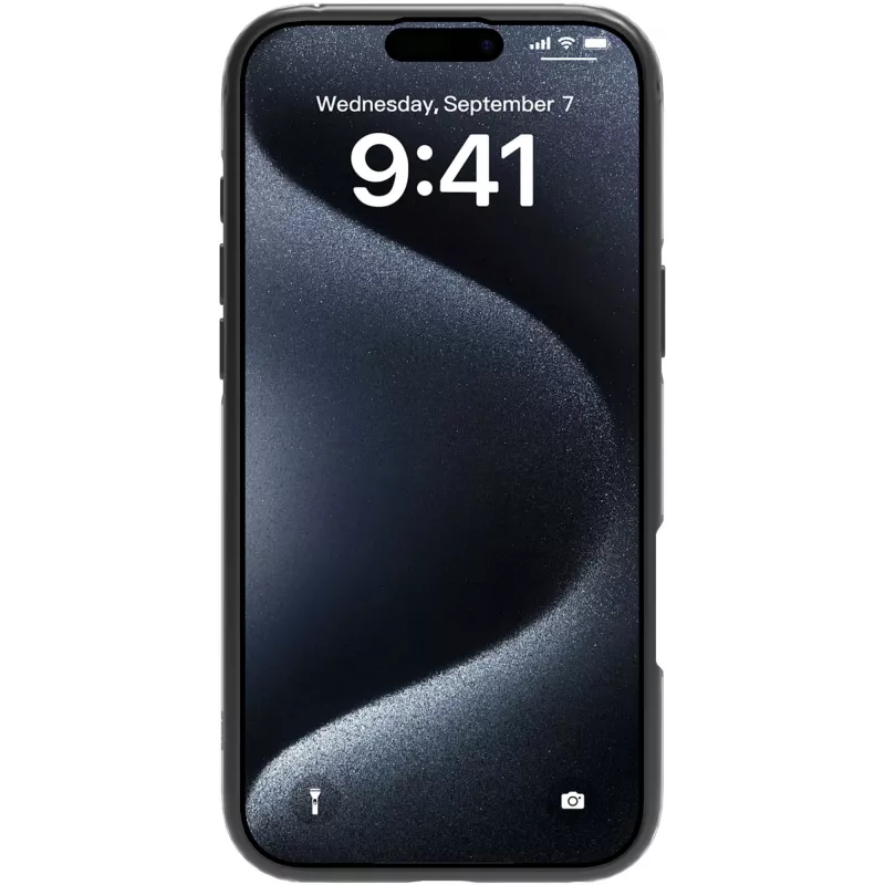 eSTUFF ES67141100 Handyhülle 15,5 cm (6,1 Zoll) Cover Transparent, Schwarz
