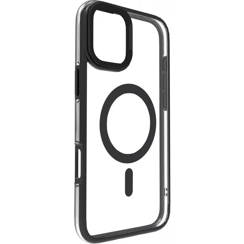 eSTUFF ES67141101 Handyhülle 17 cm (6.7 Zoll) Cover Transparent, Schwarz