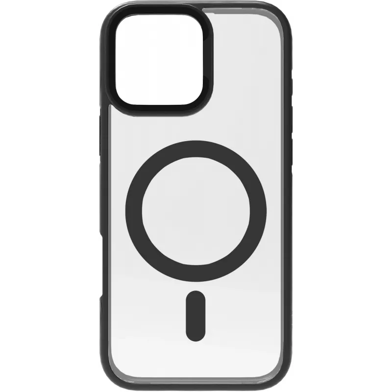 Cover eSTUFF ES67141102 iPhone 16 Pro 6,3 Zoll transparent schwarz