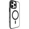 Cover eSTUFF ES67141102 iPhone 16 Pro 6,3 Zoll transparent schwarz