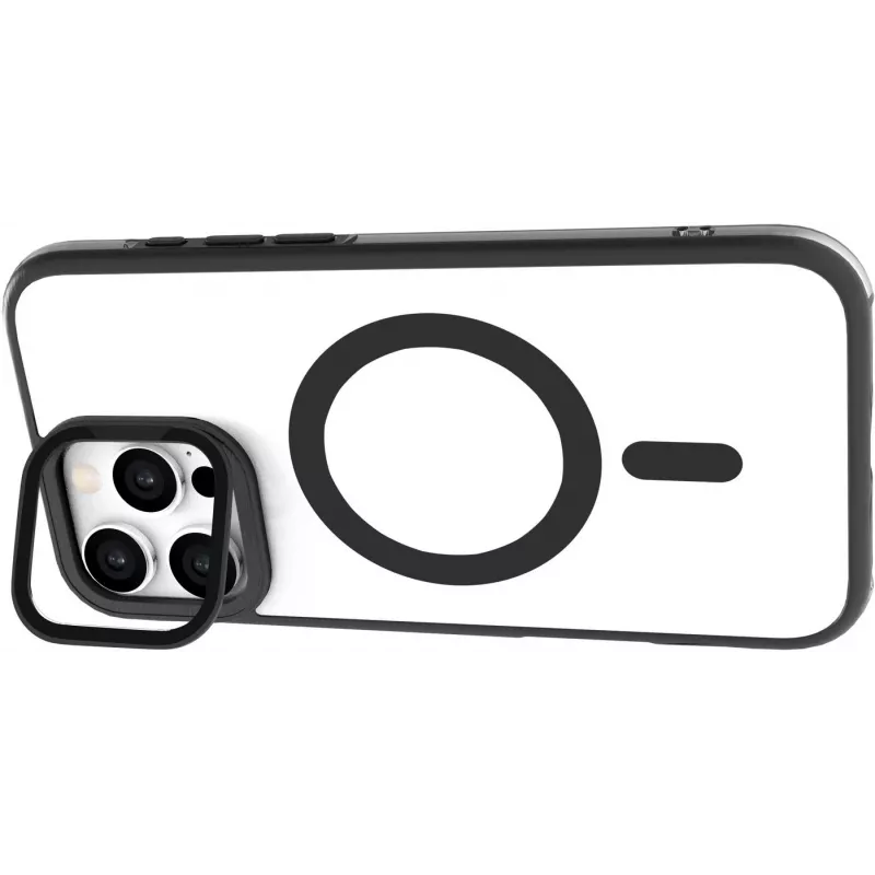 Cover eSTUFF ES67141102 iPhone 16 Pro 6,3 Zoll transparent schwarz