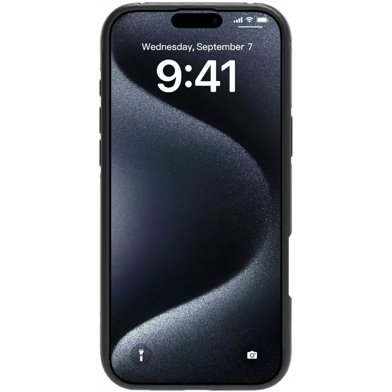 Cover eSTUFF ES67141102 iPhone 16 Pro 6,3 Zoll transparent schwarz