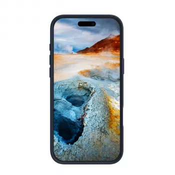 Cover dbramante1928 Iceland Ultra D3O MagSafe iPhone 16 Blau