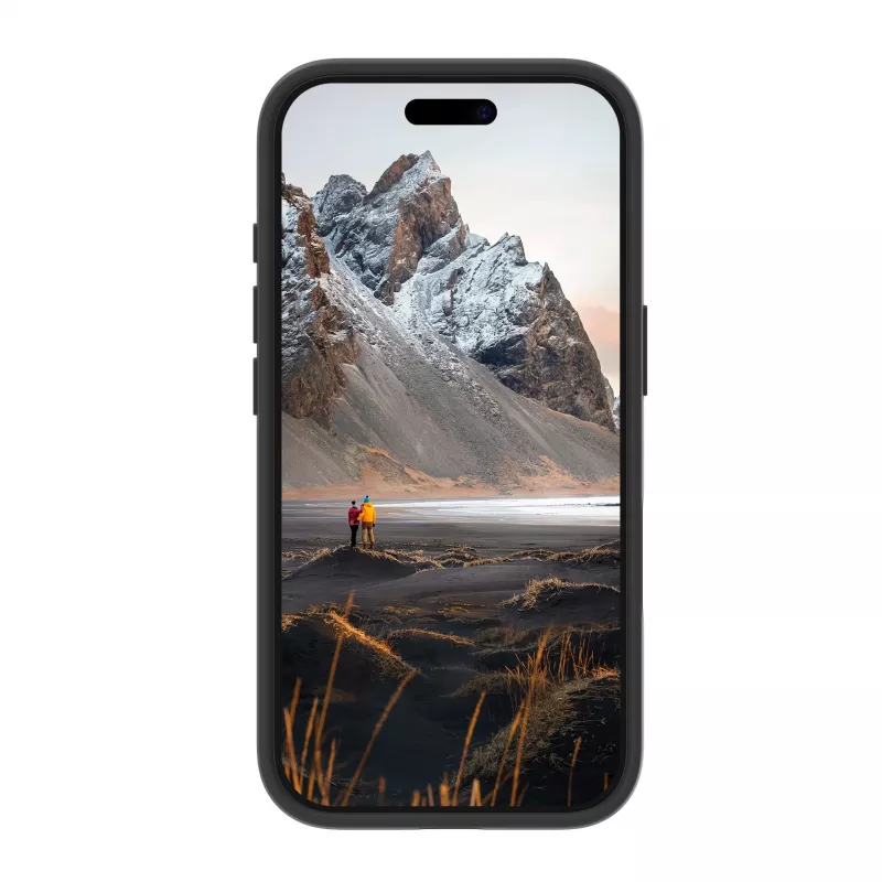 Cover dbramante1928 Iceland Ultra D3O MS Kick iPhone 16 Schwarz