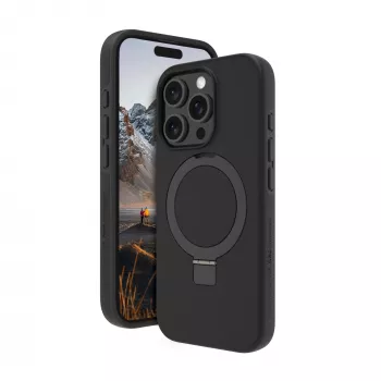 Cover dbramante1928 Iceland Ultra D3O MS Kick iPhone 16 Pro Schwarz