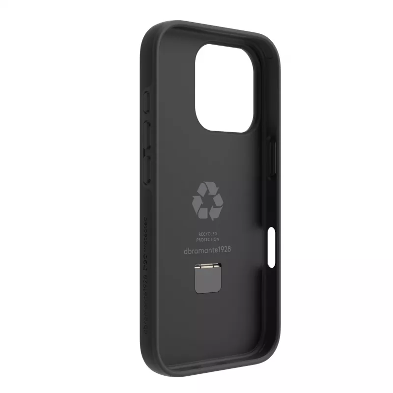 Cover dbramante1928 Iceland Ultra D3O MS Kick iPhone 16 Pro Schwarz
