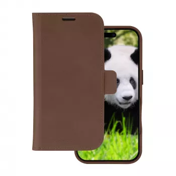 Folio-Hülle dbramante1928 Lynge MagSafe iPhone 16 Pro Dark Tan