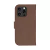 Folio-Hülle dbramante1928 Lynge MagSafe iPhone 16 Pro Dark Tan