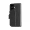Faltbare Hülle dbramante1928 Oslo Pro für Apple iPhone 16 Schwarz PU Kunststoff