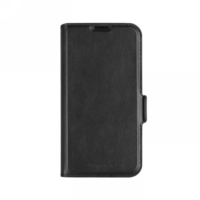 Faltbare Hülle dbramante1928 Oslo Pro für Apple iPhone 16 Schwarz PU Kunststoff