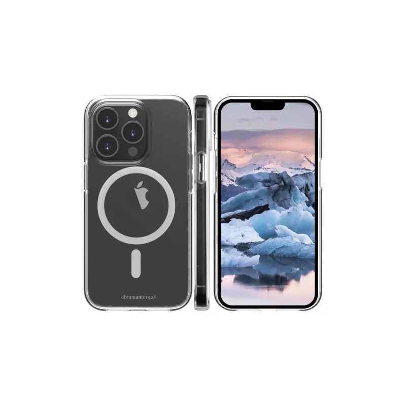 Cover dbramante1928 Iceland Pro MagSafe Kompatibel iPhone 14 Pro Transparent