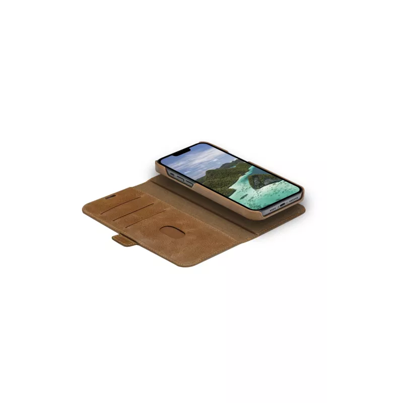 Folio Case dbramante1928 Lynge iPhone 14 Plus Tan 3 Kartenfächer