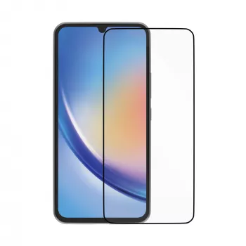 dbramante1928 eco-shield Galaxy A34 Schwarz Edge Anti-bakterielles Schutzpaket
