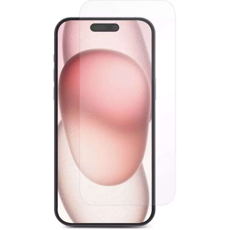 Klare Displayschutzfolie eSTUFF ES501424-10BULK Apple iPhone 16 Plus Kratzfest Bruchsicher
