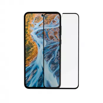 dbramante1928 eco-shield Galaxy A05s Schwarz Edge Antibakterielles Schutzpaket