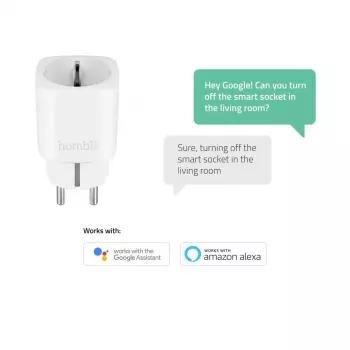 Smart Plug Hombli HBPP-0201 3680 W Indoor White