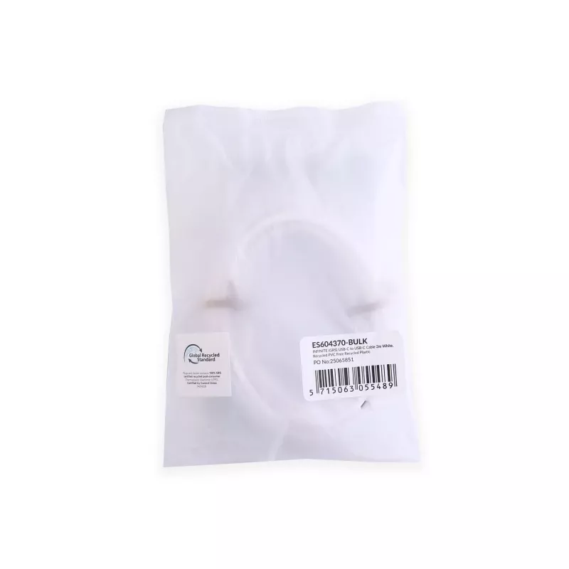 eSTUFF ES604370-BULK USB-Kabel USB 2.0 1 m USB C Weiß