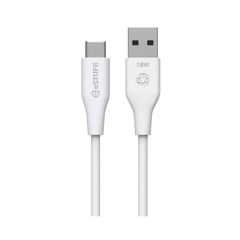 eSTUFF ES605270-BULK USB-Kabel USB 2.0 1 m USB C USB A Weiß