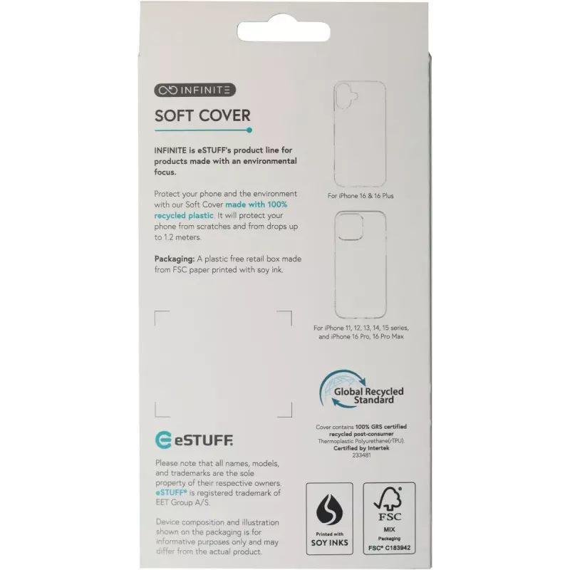eSTUFF ES67100054 Smartphone-Hülle