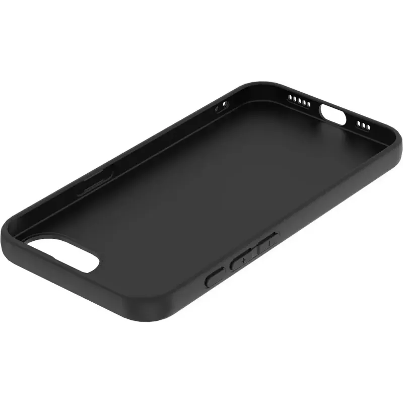 eSTUFF INFINITE GRS VIENNA iPhone 16e Schwarze Hülle. Material (ES67101054-BULK)