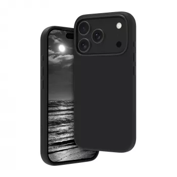 Handyhülle dbramante1928 Roskilde MS ICON für iPhone 17 Pro, Mikrofaser, passend für 15,9 cm (6,27 Zoll), schwarz