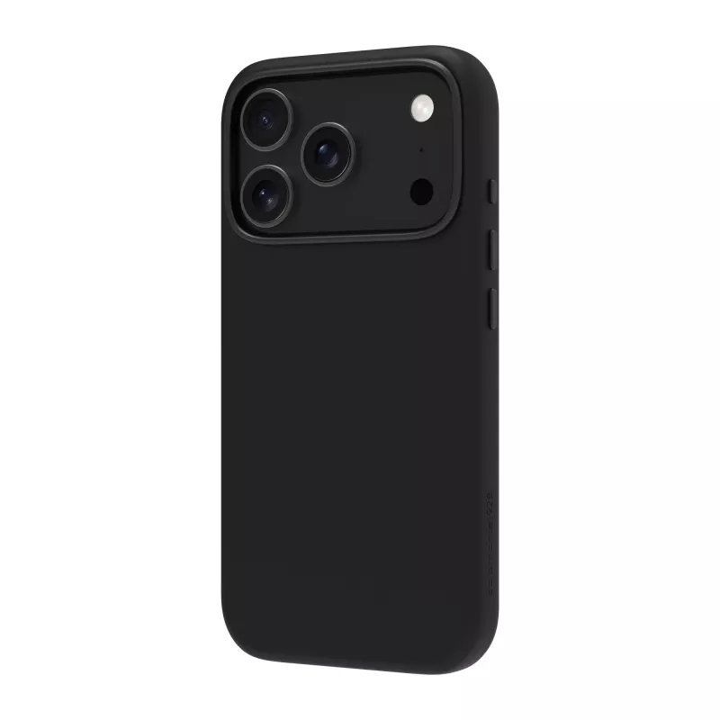 Handyhülle dbramante1928 Roskilde MS ICON für iPhone 17 Pro, Mikrofaser, passend für 15,9 cm (6,27 Zoll), schwarz
