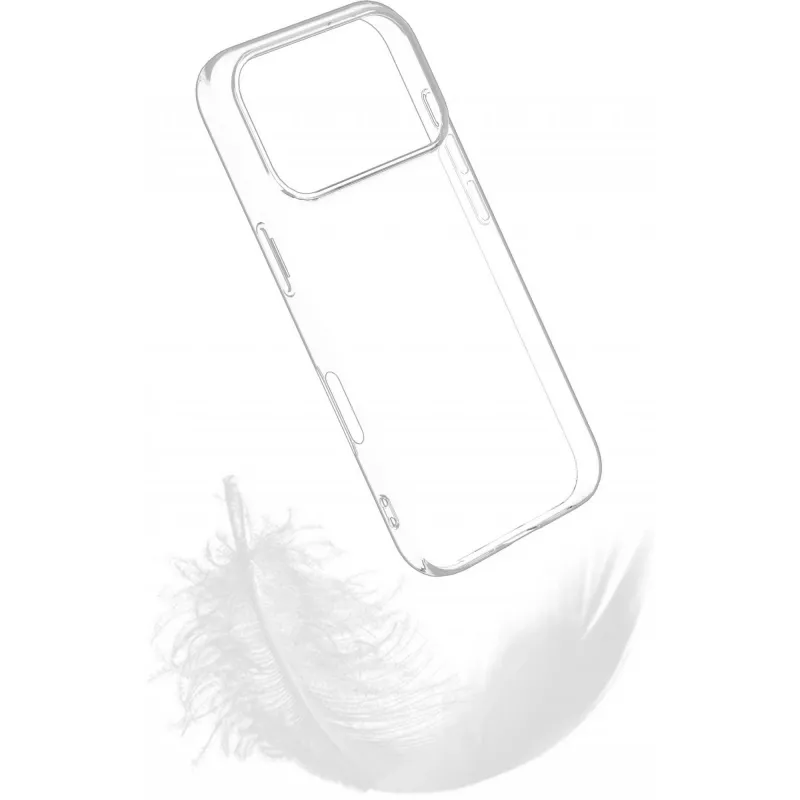 Handyhülle eSTUFF ES67100057-BULK für Apple iPhone 17 Pro, transparent, passend für bis zu 16 cm (6,3 Zoll)