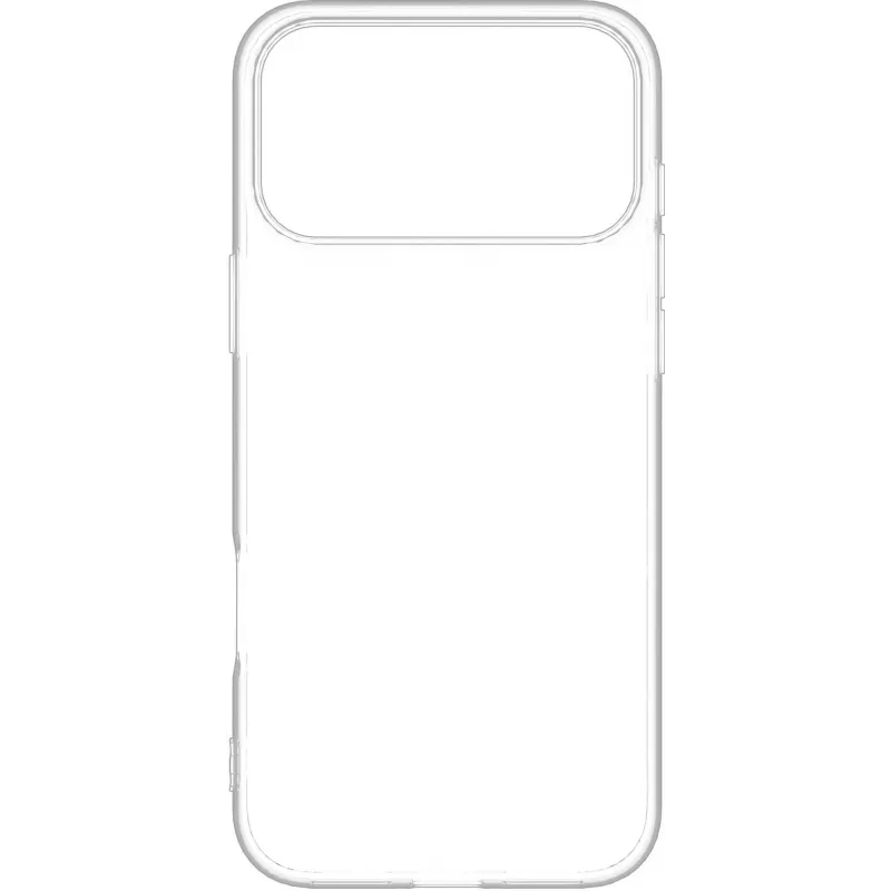 Handyhülle eSTUFF ES67100058-BULK für iPhone 17 Pro Max, transparent, passend für 17,5 cm (6,9 Zoll) Bildschirm