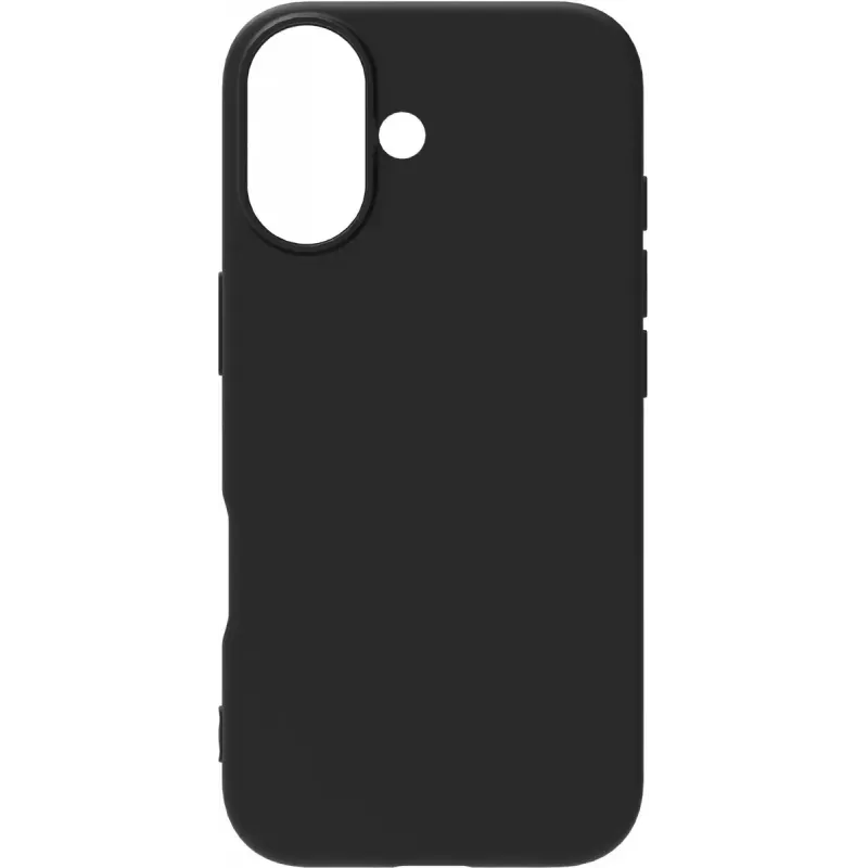 Handyhülle eSTUFF ES67101055-BULK Cover für Apple iPhone 17, passend für Bildschirme bis 16 cm (6,3 Zoll), Schwarz