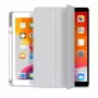 eSTUFF SEATTLE Stifthülle für iPad 9.7 2018/2017 – Graues PU-Leder