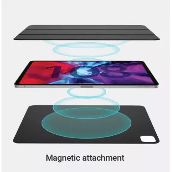 eSTUFF COLORADO Magnet Case für iPad Pro 11 2022/2021/2020 - Schwarz
