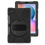 Cover eSTUFF AUSTIN Defender Case für Samsung Galaxy Tab S6 Lite 2022/2020 Schwarz