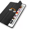eSTUFF SEATTLE Stiftetui für iPad Air 5/4 10.9 2022/2020 - Schwarzes PU-Leder