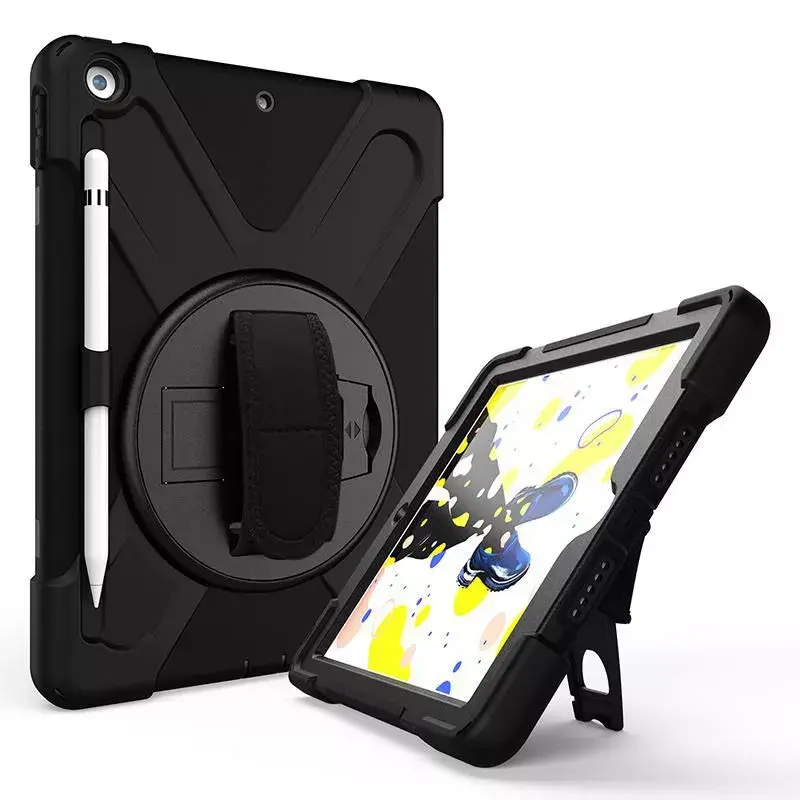 Cover eSTUFF CHICAGO Full Body Defender Case für iPad 10.2 Schwarz