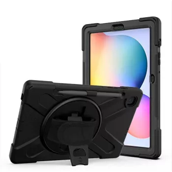 eSTUFF CHICAGO Full Body Defender Hülle für Samsung Galaxy Tab S6 Schwarz
