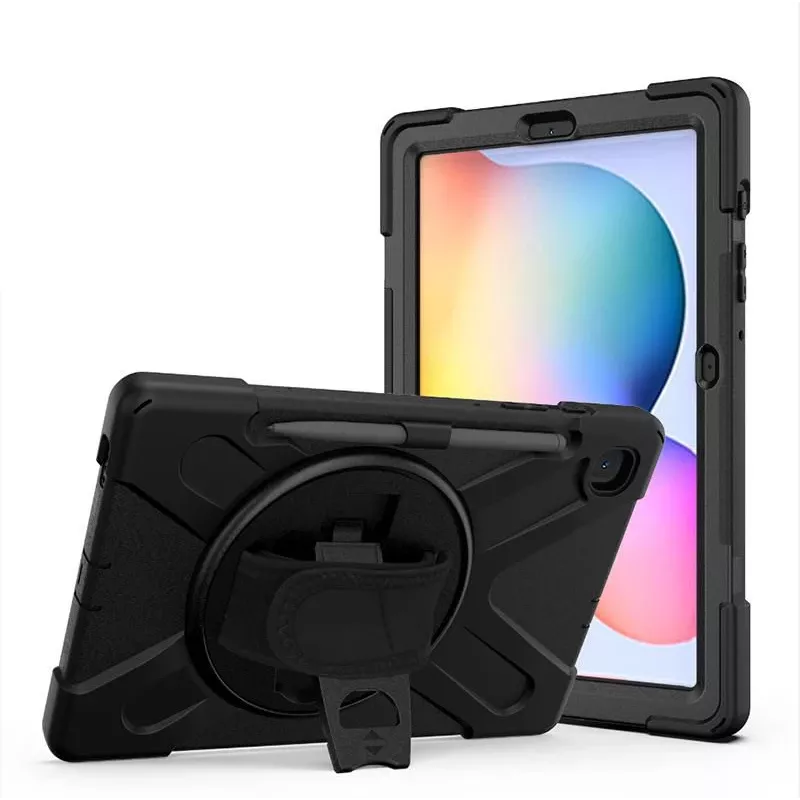 eSTUFF CHICAGO Full Body Defender Hülle für Samsung Galaxy Tab S6 Schwarz