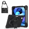 eSTUFF AUSTIN Defender Case für iPad Pro 11 2022/2020/2018/Air 5/4 10.9 – Schwarz