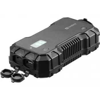 Auto-Starthilfe-Powerbank Sandberg 10000 mAh USB Typ-A Typ-C Schwarz