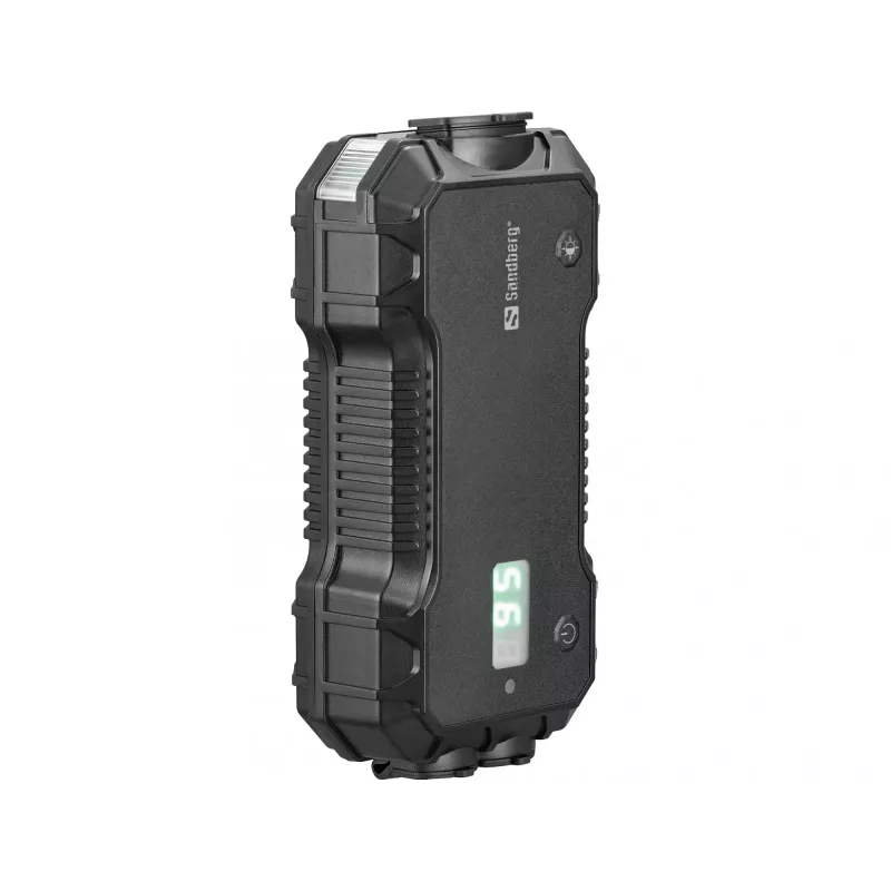 Auto-Starthilfe-Powerbank Sandberg 10000 mAh USB Typ-A Typ-C Schwarz