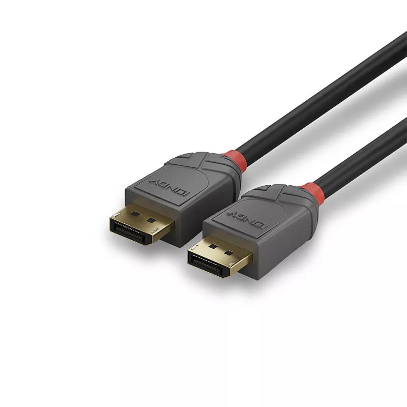 Lindy 5m DisplayPort 1.4 Kabel, Anthra Line